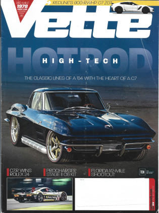VETTE 2016 JULY - '64 CLASSIC, PROCHARGER STAE II 06 KIT, 900-RWHP C7 Z07